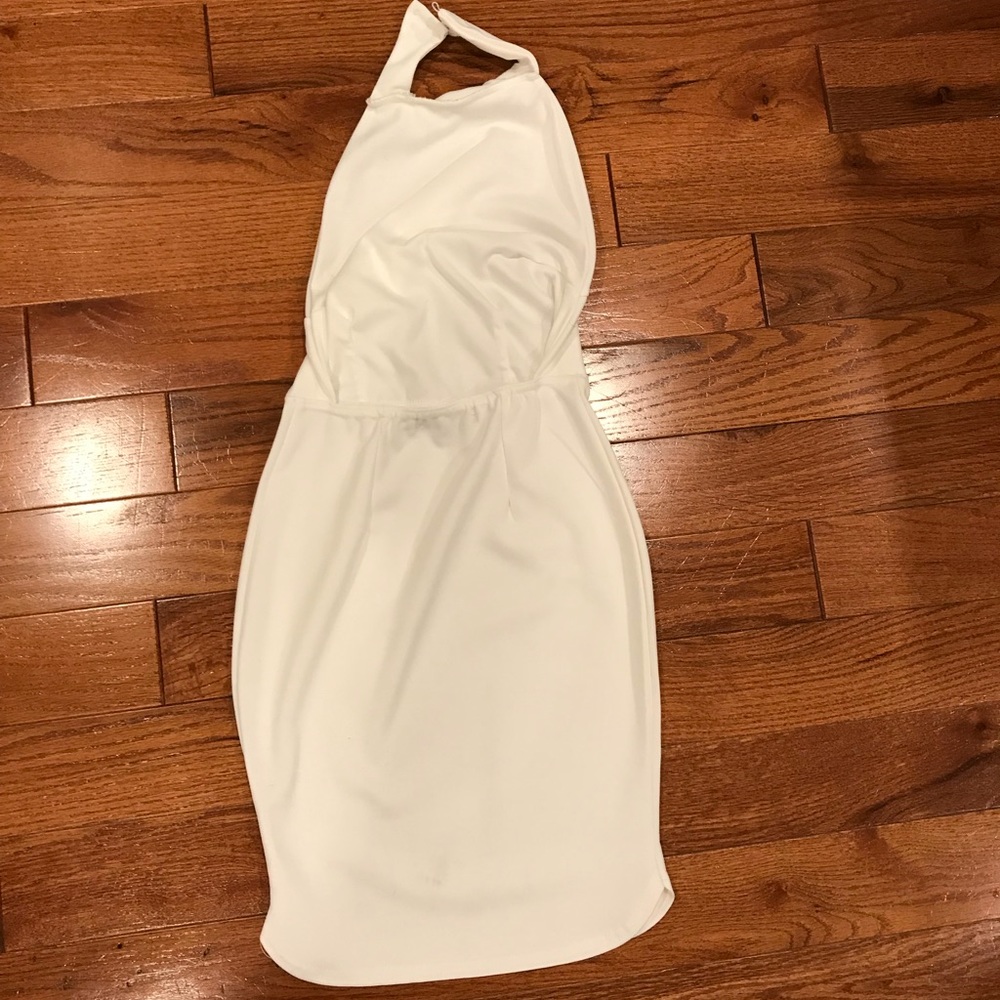 Missguided Bodycon Choker Open Back Dress